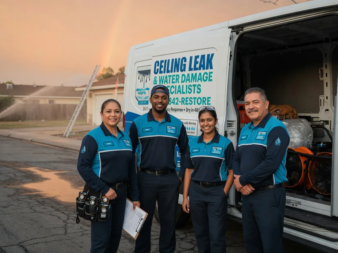 Ceiling Leak Cleanup company in Gail, TX